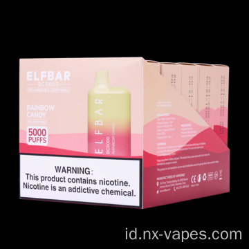 Harga sekali pakai ELF BAR BC 5000PUFFS